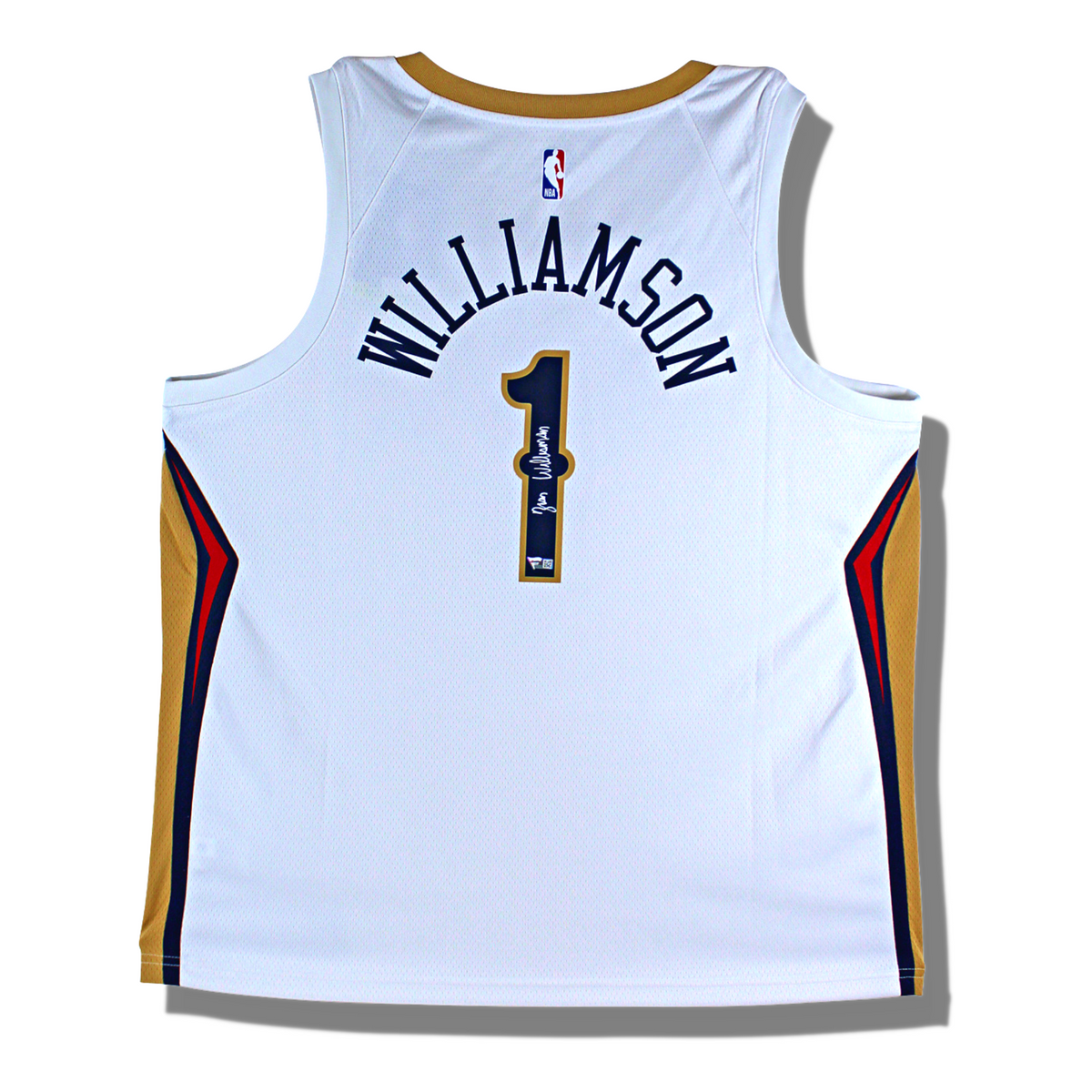 Zion williamson signed store jersey