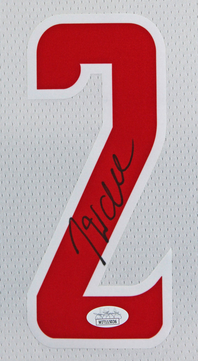 John Wall Washington Wizards Signed Autographed Red #2 Jersey Size